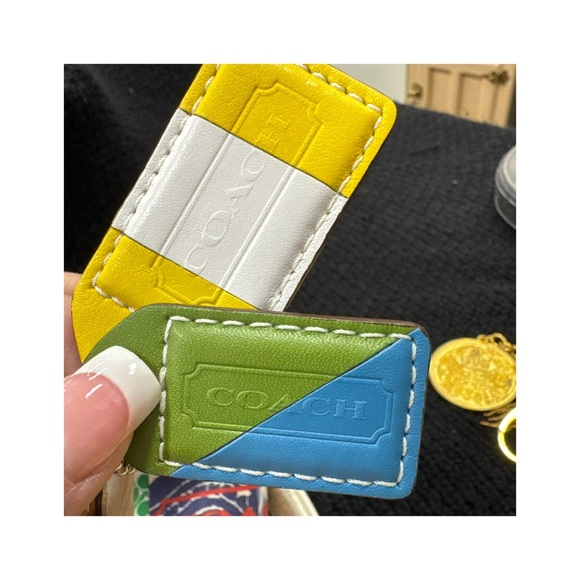 Colorful Coach Patchwork Crossbody Bag - Picture 8 of 8